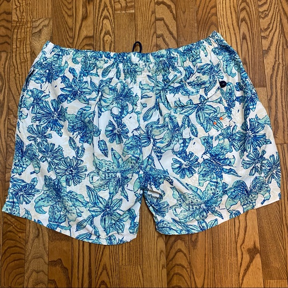 Crown & Ivy swim trunks with elastic waste and drawstring EUC Size XXL - Picture 5 of 5